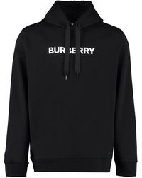 Burberry - Baumwoll-Hoodie - Lyst