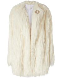 Genny - Faux Fur & Shearling Jackets - Lyst