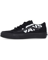 Vans - Old skool logo schwarz/weiß sneakers - Lyst