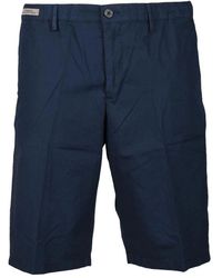 Paul & Shark - Baumwoll-Bermuda-Shorts Mit Reißverschluss - Lyst