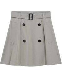 Burberry - Trench Mini Skirt - Lyst