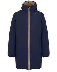K-Way - Jacob 3/4 Omkeerbare Jas - Lyst