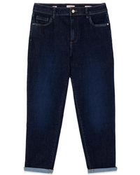 Oltre - Cropped Jeans - Lyst