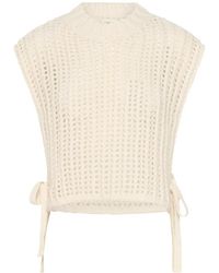 Cream - Round-Neck Knitwear - Lyst