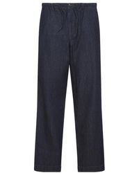 Dries Van Noten - Jeans ,Blauw ,Katoen Loose-Fit Jeans - Lyst