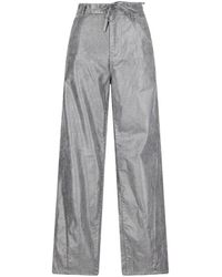 DARKPARK - Lurex Flock Denim Papieren Zak - Lyst