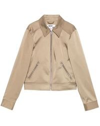 DKNY - Jassen ,Polyester L/S Sateen Trucker Jacket - Lyst