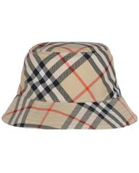 Burberry - Geborduurde Canvas Bucket Hat - Lyst