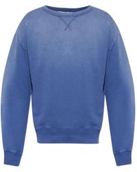 Acne Studios - Sweatshirt Met Gespoten Logo - Lyst