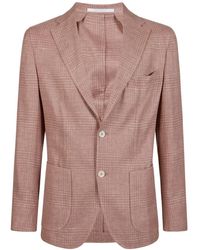 Eleventy - Jassen ,Bruin ,Wol Giacca Soft Tasca Toppa - Lyst