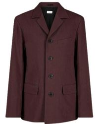 Dries Van Noten - Jassen ,Paars Blazers - Lyst