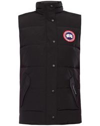 Canada Goose Freestyle Branded Quilted Down Vest - Zwart