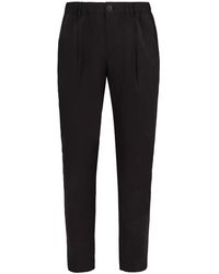 Herno - Slim Fit Chino Broek Met Zakken - Lyst