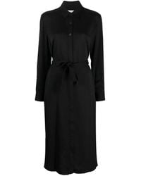 Calvin Klein - Shirtdress Met Ceintuur - Lyst