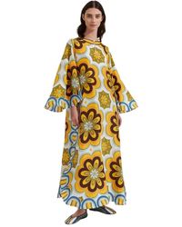 La DoubleJ - Kleedjes ,Veelkleurig ,Leer Goddess Flying Dress - Lyst