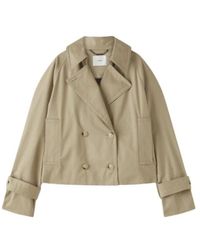 JOSEPH - Zago Korte Trenchcoat Van Katoen - Lyst
