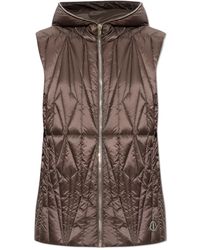 Rick Owens - Jassen ,Bruin ,Leer Vest - Lyst
