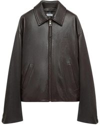 Loewe - Leather Jackets - Lyst