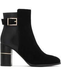 Kazar - Booties Aus Zwei Arten Von Leder - Lyst