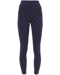 The Upside - Broeken ,Blauw ,Leer Ezra Leggings - Lyst