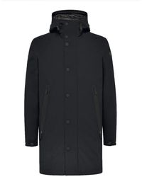 Rrd - Blauwe Synthetische Parka - Lyst