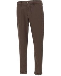 Re-hash - Broeken ,Bruin ,Katoen Mucha Chinos - Lyst