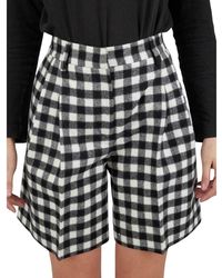 Kiton - Regular Geometric Short Pants - Lyst