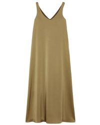 Pennyblack - Kleedjes ,Groen ,Pbpattila Midi Jurk - Lyst
