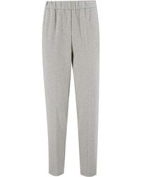 Le Tricot Perugia - Slim-Fit Trousers - Lyst