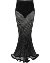 Givenchy - Midi Kickback Rok - Lyst