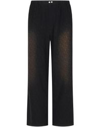 Acne Studios - Zwarte Broek Fn-Mn-Trou001100 - Lyst