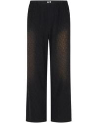 Acne Studios - Straight Trousers - Lyst
