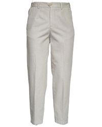 BRIGLIA - Straight Trousers - Lyst