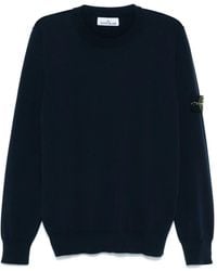 Stone Island - Blaue freizeitkleidung für männer - Lyst