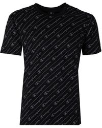 Champion - Klassisches t-shirt mit rundhalsausschnitt - Lyst