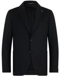 Tagliatore - Jassen ,Zwart ,Wol Montecarlo Blazer - Lyst