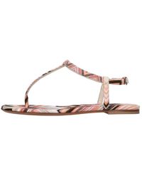 Missoni - Flat Sandals - Lyst