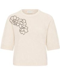 Part Two - Strickpullover Mit Rundhalsausschnitt - Lyst