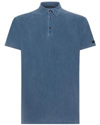 Rrd - Tops ,Blauw ,Tecno Wash Stretch Polo - Lyst