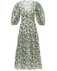 Marysia Swim Patterned Long Sleeve Dress - Groen