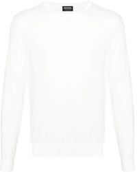 ZEGNA - T-shirt & polo bianche per uomo - Lyst