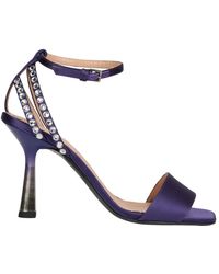 Alberta Ferretti - Elegante Sandale Mit Hohem Absatz - Lyst