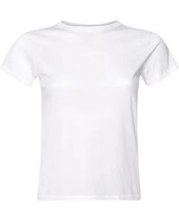 FRAME - Slim-fit crew neck t-shirt - Lyst