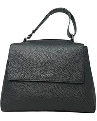 Orciani - Weiche Leder-Schultertasche Mit Riemen - Lyst