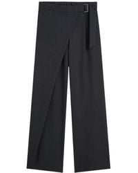 Summum - Broeken ,Blauw ,Polyester Broeken Pinstripe Small - Lyst