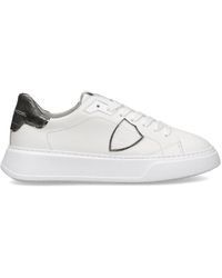 Philippe Model - Schoenen ,Wit ,Katoen Temple Tennis Sneakers - Lyst