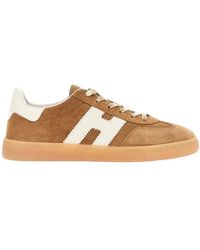 Hogan - Schoenen ,Bruin ,Leer Cool Sneakers - Lyst