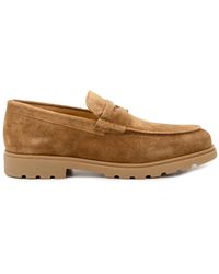 Kiton - Wildleder Kalbsleder Loafers - Lyst