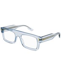 Gucci - Rectangle Eyeglasses - Lyst