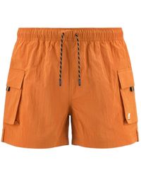 K-Way - Ripstop shorts - Lyst